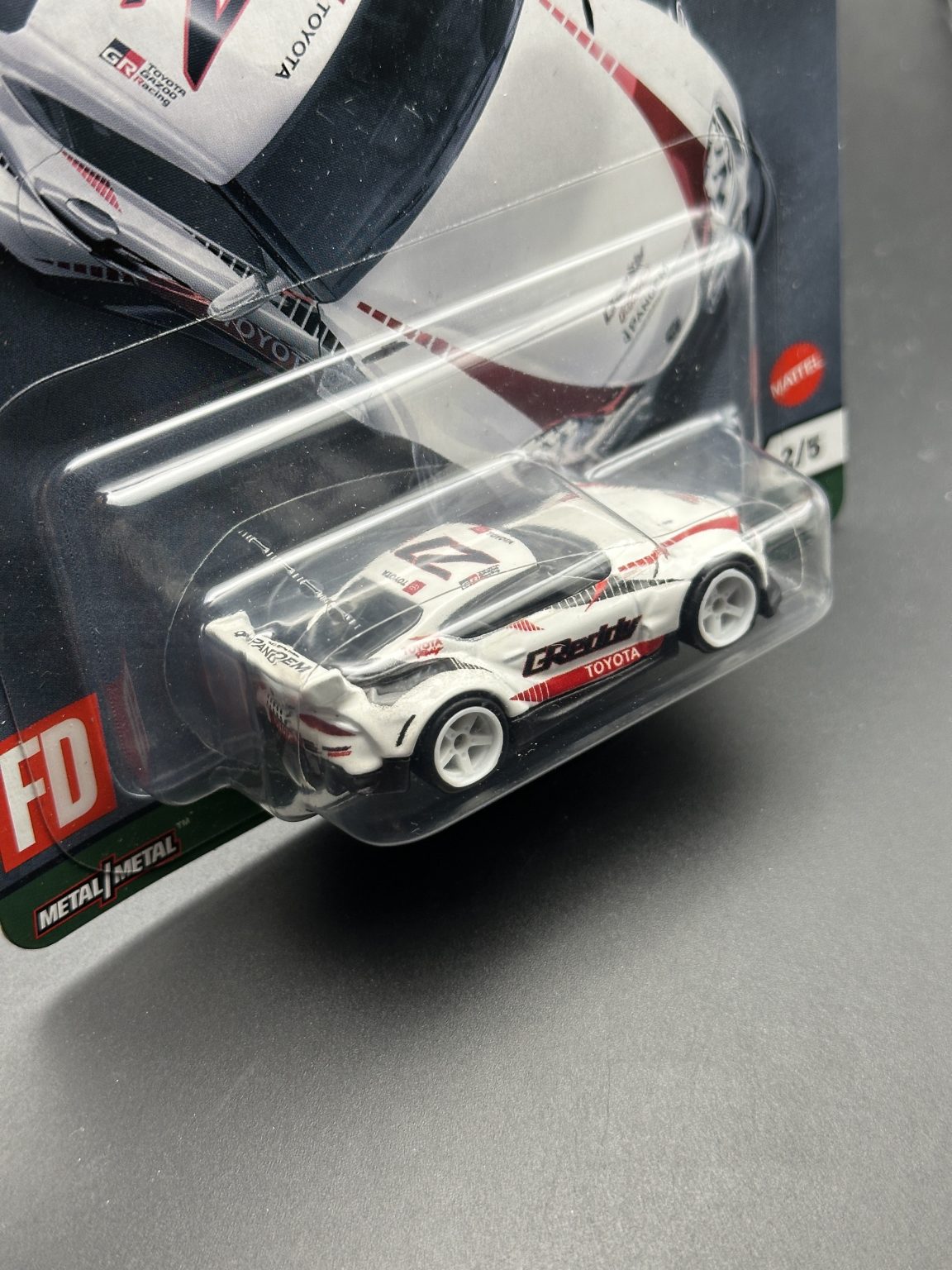 HOT WHEELS - 20 TOYOTA GR SUPRA (2021) - SLIDE STREET 2/5