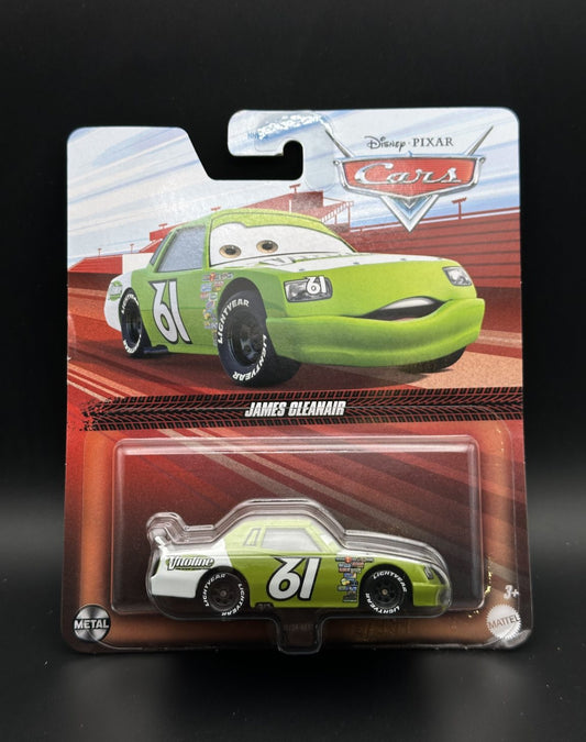 DISNEY PIXAR CARS - JAMES CLEANAIR - CARS - DIECAST