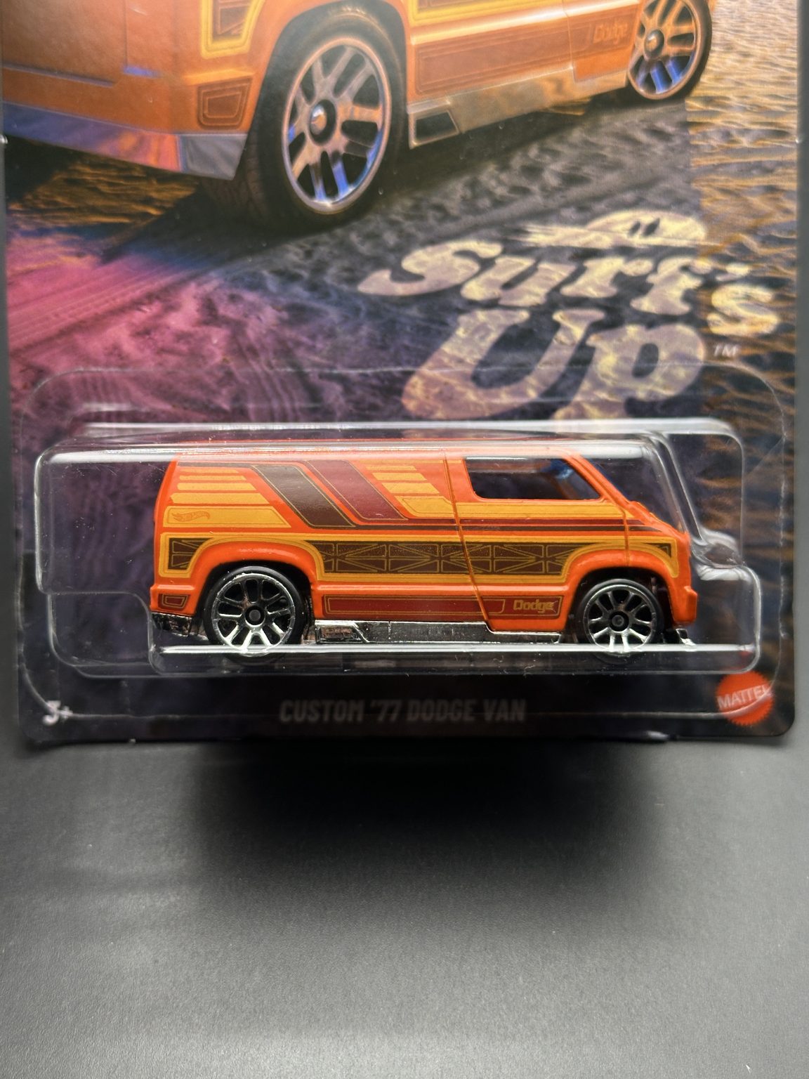 HOT WHEELS - CUSTOM 77 DODGE VAN (2025) - HW SILVER SERIES SURFS UP 2/5