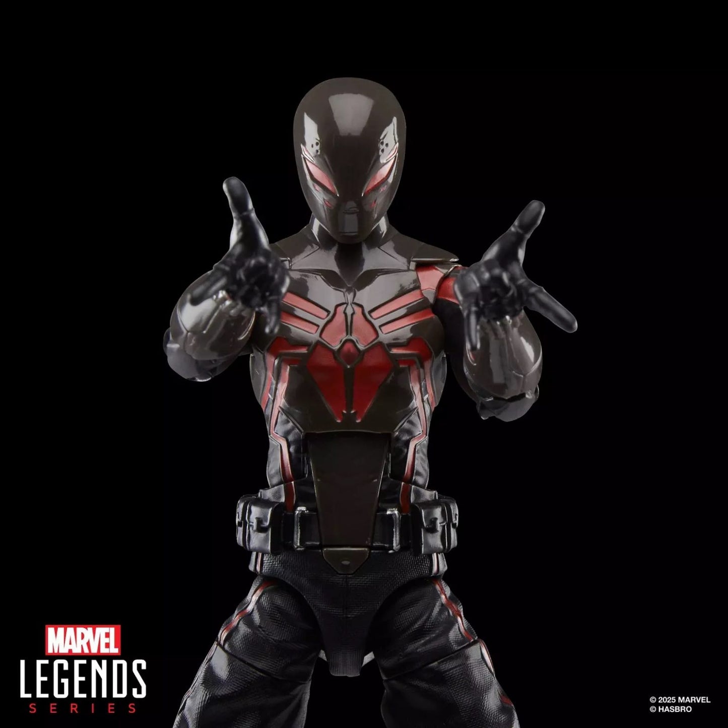 MARVEL LEGENDS MILES MORALES BROOKLYN 2099 SUIT - GAMERVERSE SPIDER MAN 2 FIGURE