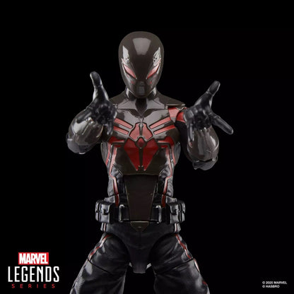 MARVEL LEGENDS MILES MORALES BROOKLYN 2099 SUIT - GAMERVERSE SPIDER MAN 2 FIGURE