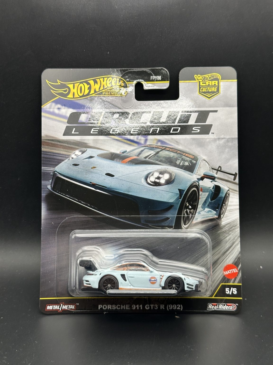 HOT WHEELS - PORSCHE 911 GT3 R 992 (2025) - CIRCUIT LEGENDS 5/5