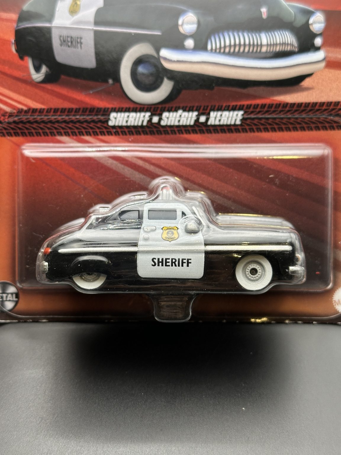 DISNEY PIXAR CARS - SHERIFF - CARS - DIECAST