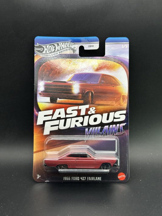 HOT WHEELS - 1966 FORD 427 FAIRLANE (2025) - FAST AND FURIOUS VILLAINS 3/5