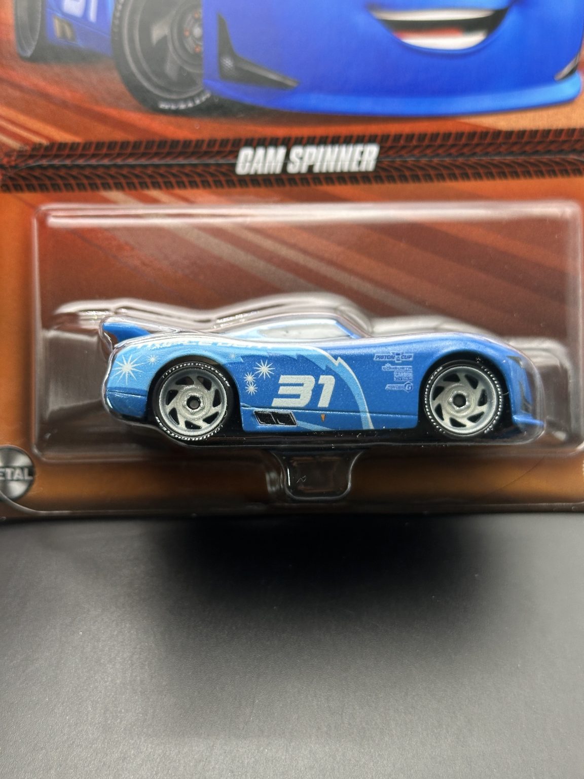 DISNEY PIXAR CARS - CAM SPINNER - CARS - DIECAST