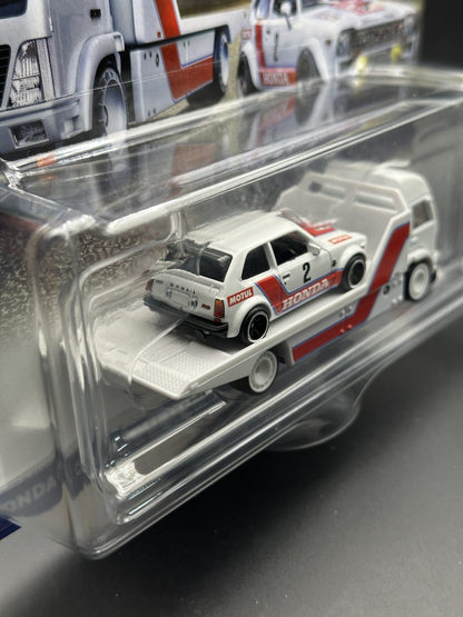 HOT WHEELS - 73 HONDA CIVIC CUSTOM AERO LIFT (2025) - TEAM TRANSPORT 80