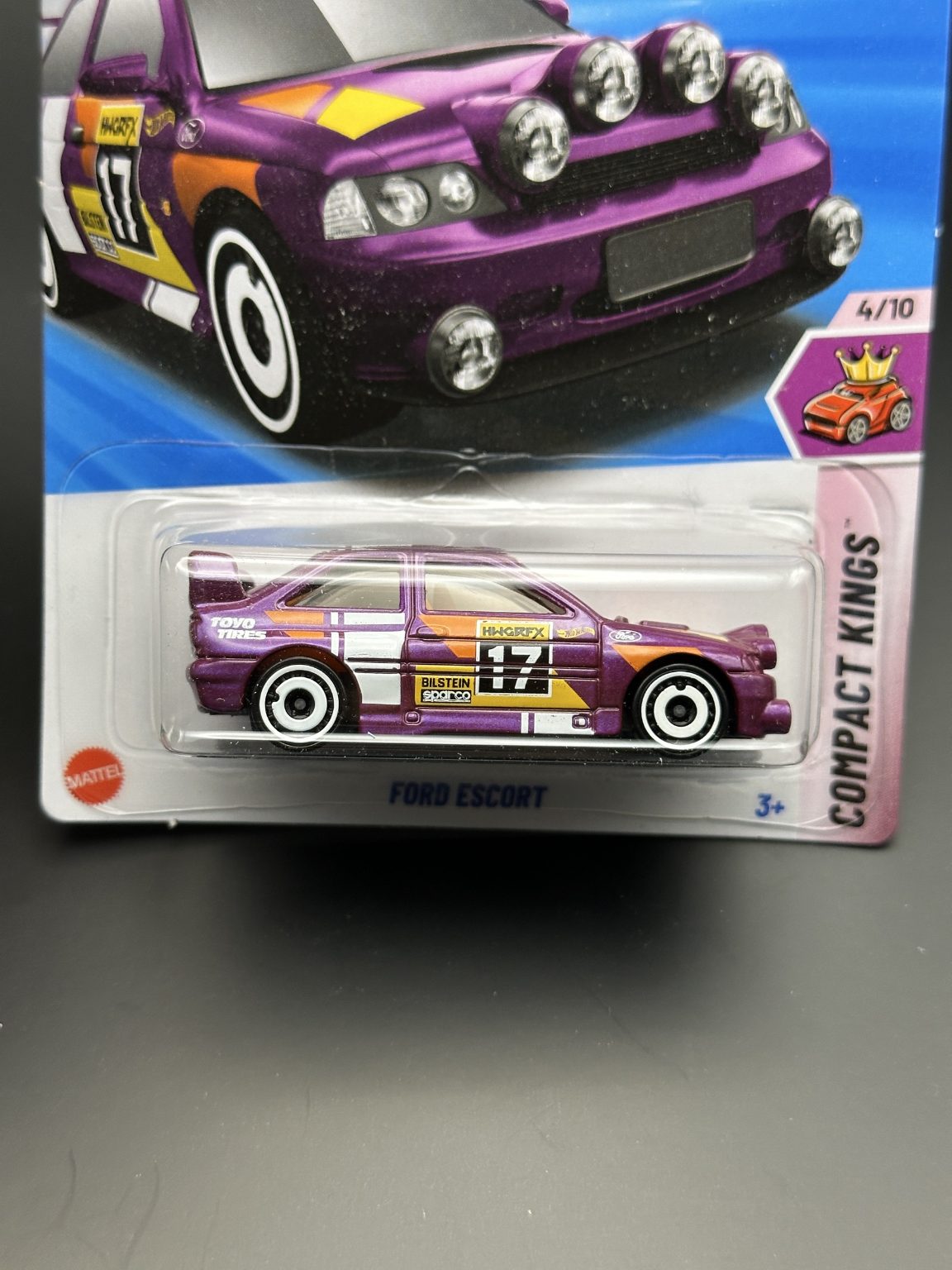 HOT WHEELS - FORD ESCORT RALLY (2025) - HW COMPACT KINGS 4/10