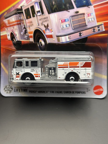 MATCHBOX - PIERCE ARROW XT FIRE ENGINE (2025) - 104/125 - DIECAST