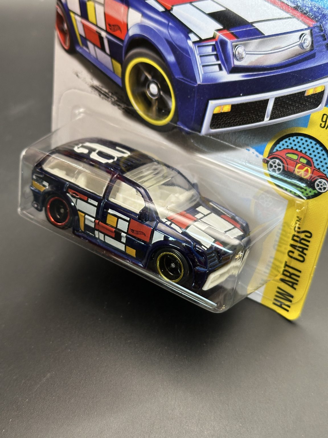 HOT WHEELS - BOOM BOX (2016) - SUPER TREASURE HUNT - HW ART CARS 9/10