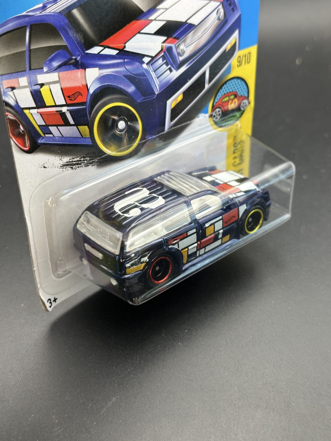 HOT WHEELS - BOOM BOX (2016) - SUPER TREASURE HUNT - HW ART CARS 9/10