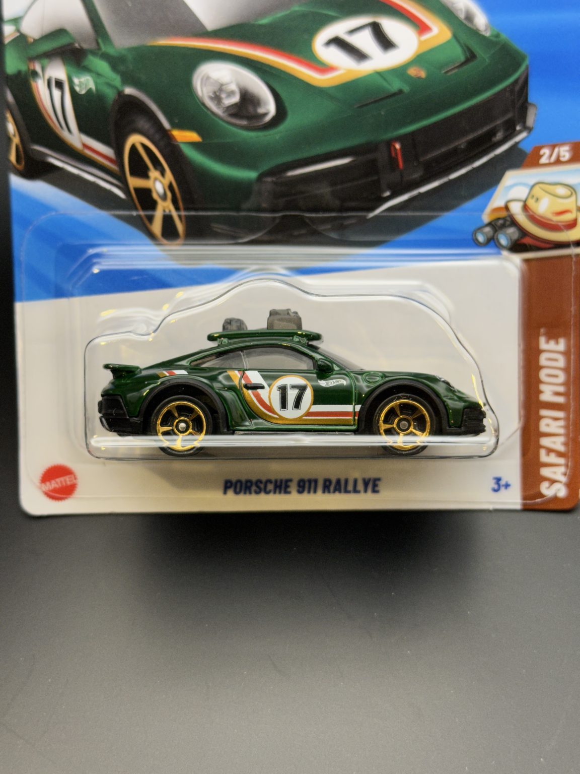 HOT WHEELS - PORSCHE 911 RALLYE (2025) - HW SAFARI MODE 2/5