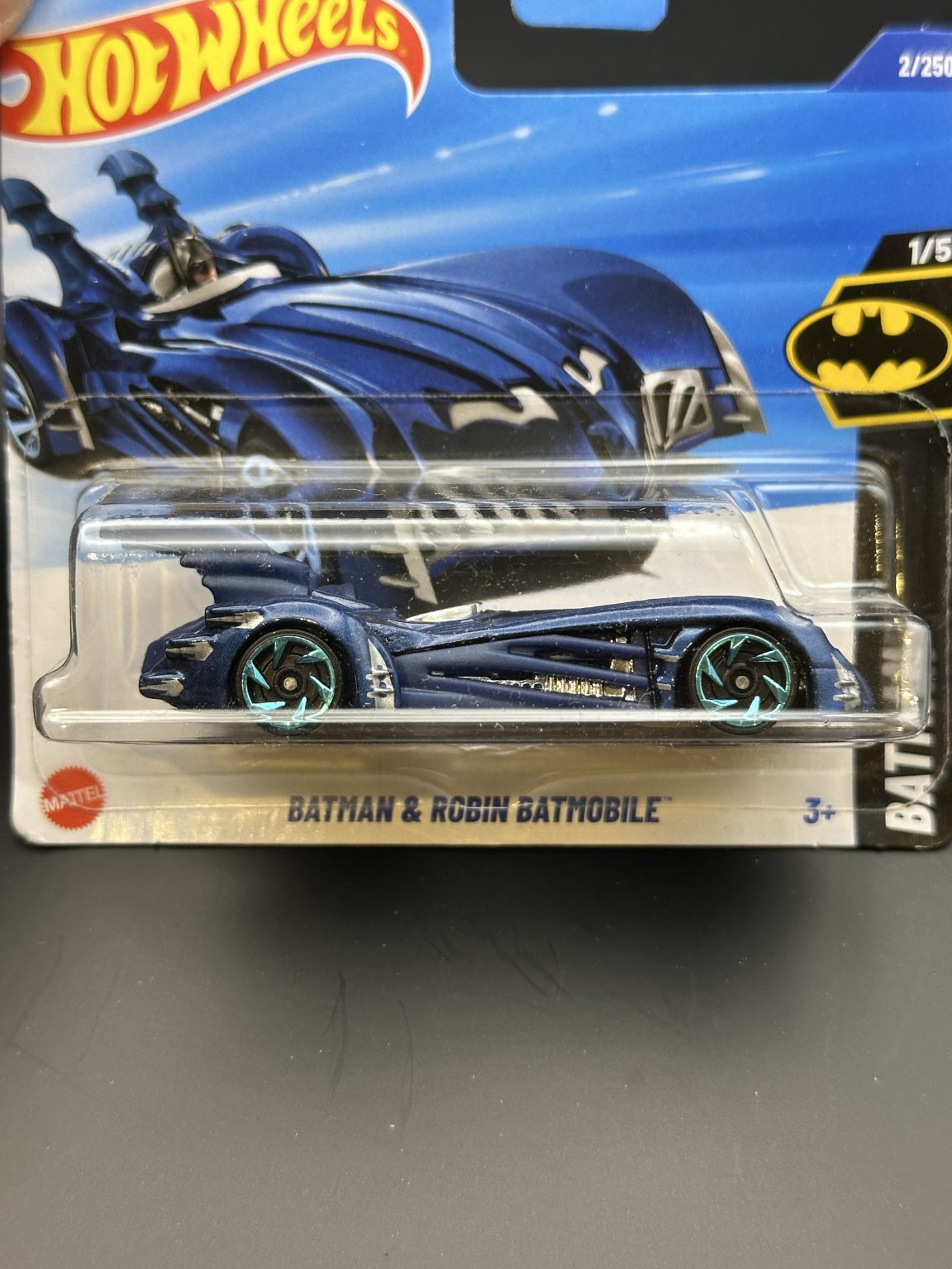 HOT WHEELS - BATMAN AND ROBIN BATMOBILE (2025) - HW BATMAN 1/5