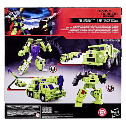 TRANSFORMERS STUDIO SERIES - CONSTRUCTION LONG HAUL AND HOOK - ACTION FIGURE