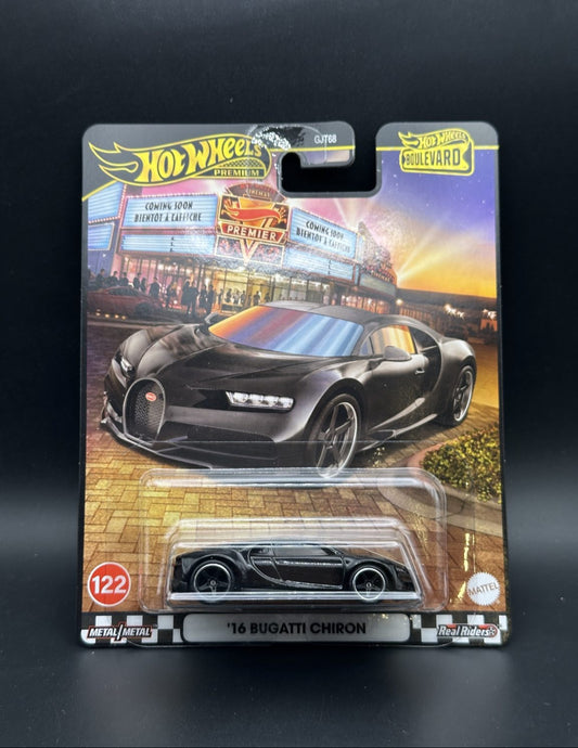 HOT WHEELS - 16 BUGATTI CHIRON (2025) - HW BOULEVARD #122