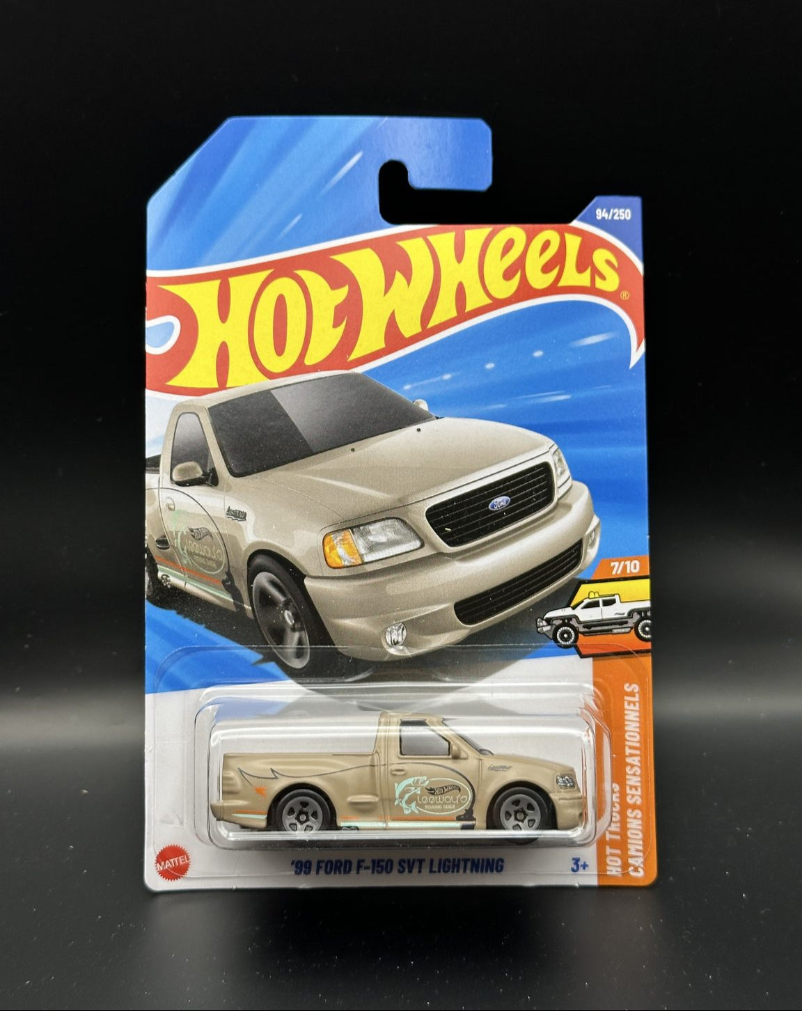 HOT WHEELS - 99 FORD F 150 SVT LIGHTNING (2025) - HW HOT TRUCKS 7/10
