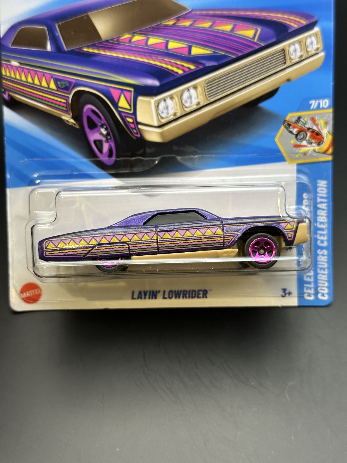 HOT WHEELS - LAYIN LOWRIDER (2025) - HW CELEBRATION RACERS 7/10