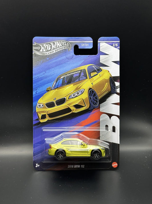 HOT WHEELS SILVER SERIES - 2016 BMW M2 (2025) - BMW SERIES 2/5