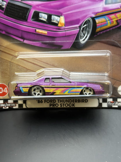 HOT WHEELS - 86 FORD THUNDERBIRD PRO STOCK (2024) - HW BOULEVARD #104