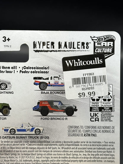 HOT WHEELS - FORD BRONCO R (2021) - CAR CULTURE HYPER HAULER 4/5