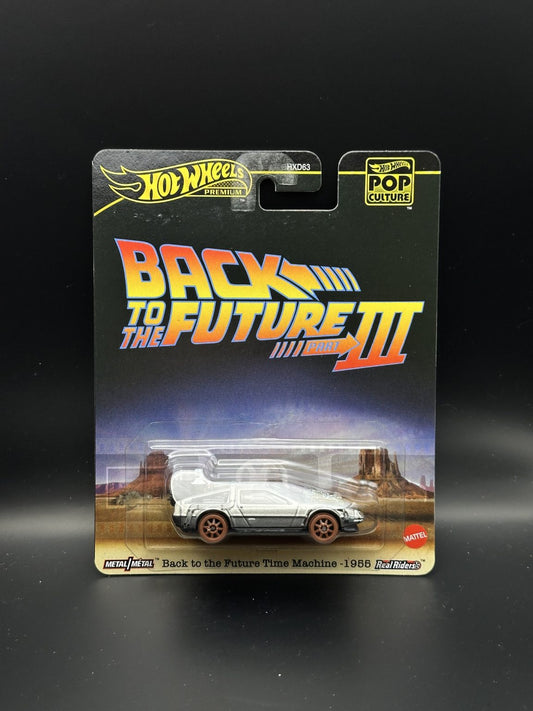 HOT WHEELS - BACK TO THE FUTURE TIME MACHINE 1955 (2025) - POP CULTURE MIX 5