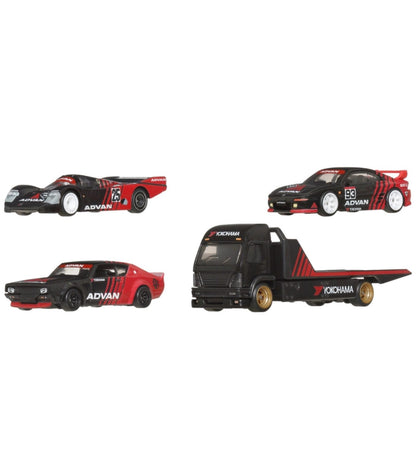 HOT WHEELS - ADVAN RACING TEAM DIORAMA DISPLAY SET (2025) - HW PREMIUM