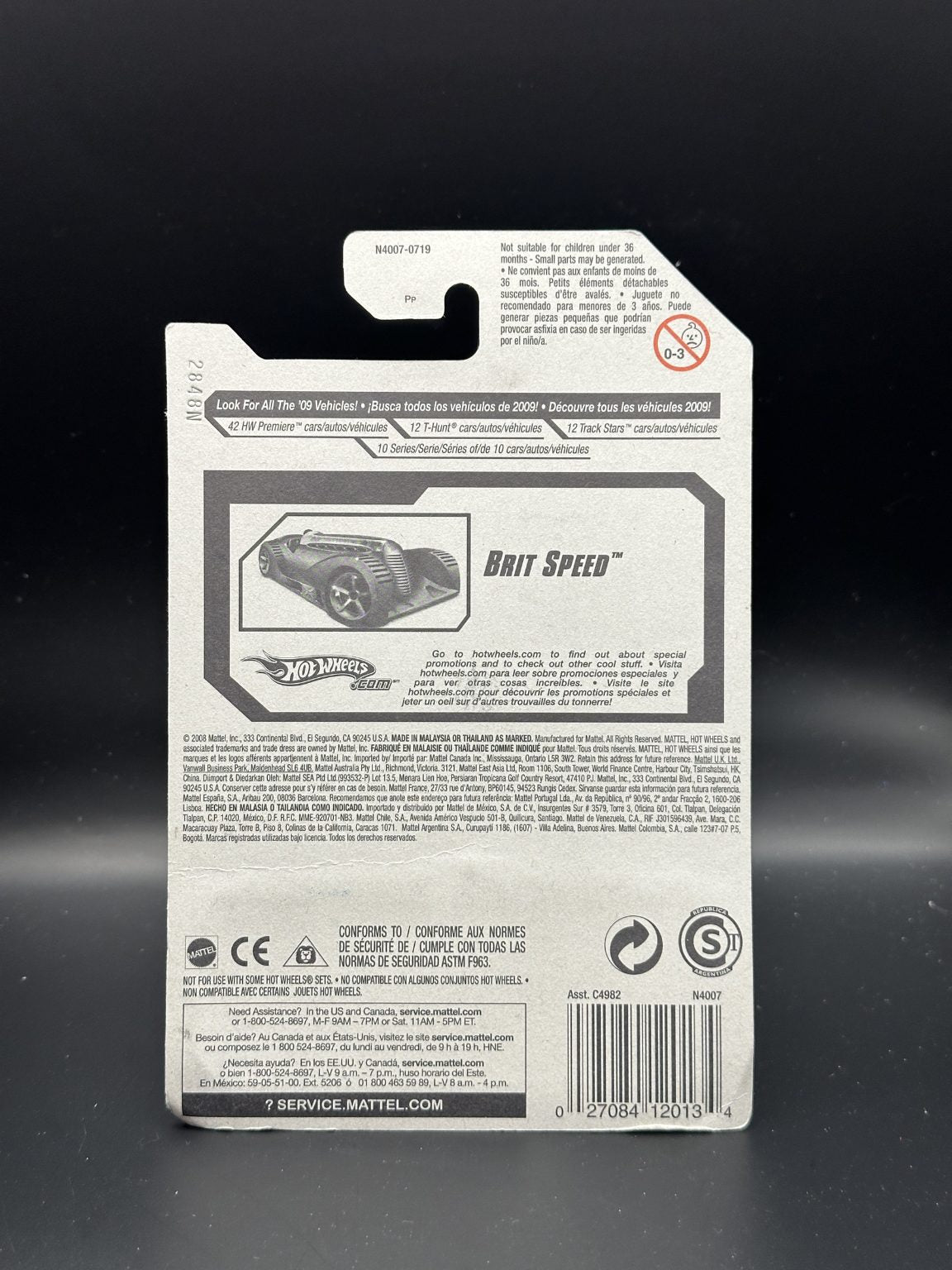 HOT WHEELS - BRIT SPEED (2009) - HW 2009 PREMIERE 4/42