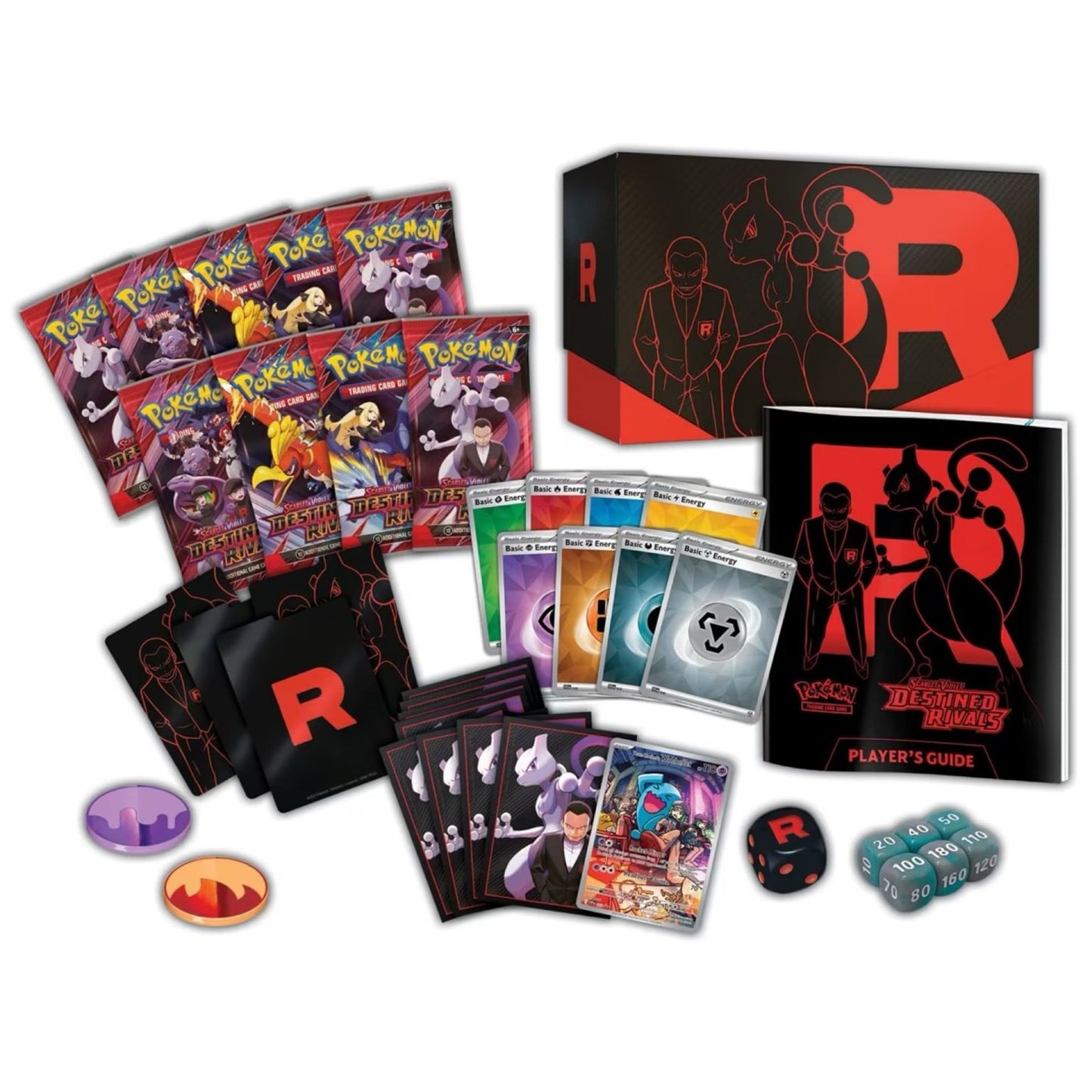 POKEMON TCG SCARLET AND VIOLET DESTINED RIVALS ELITE TRAINER BOX