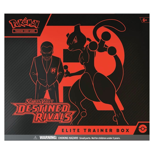 POKEMON TCG SCARLET AND VIOLET DESTINED RIVALS ELITE TRAINER BOX