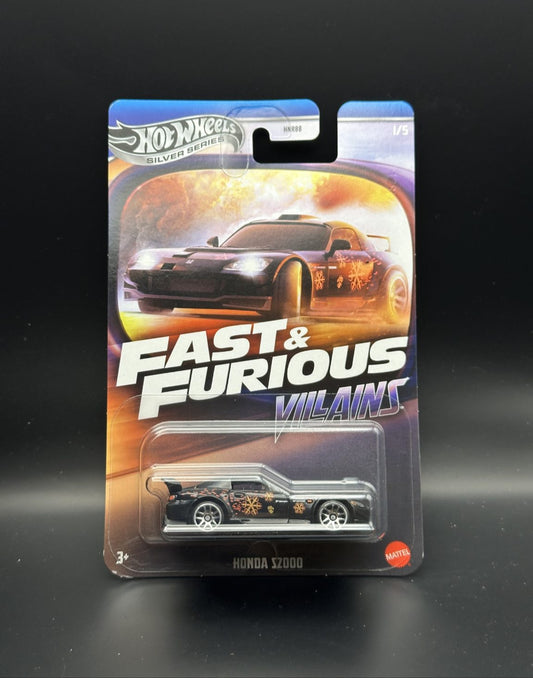 HOT WHEELS - HONDA S2000 (2025) - FAST AND FURIOUS VILLAINS 1/5