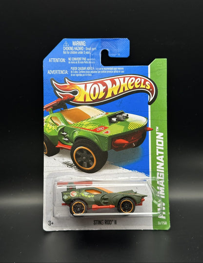 HOT WHEELS - STING ROD II TREASURE HUNT (2013) - HW IMAGINATION