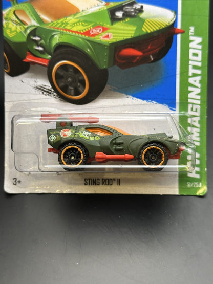 HOT WHEELS - STING ROD II TREASURE HUNT (2013) - HW IMAGINATION