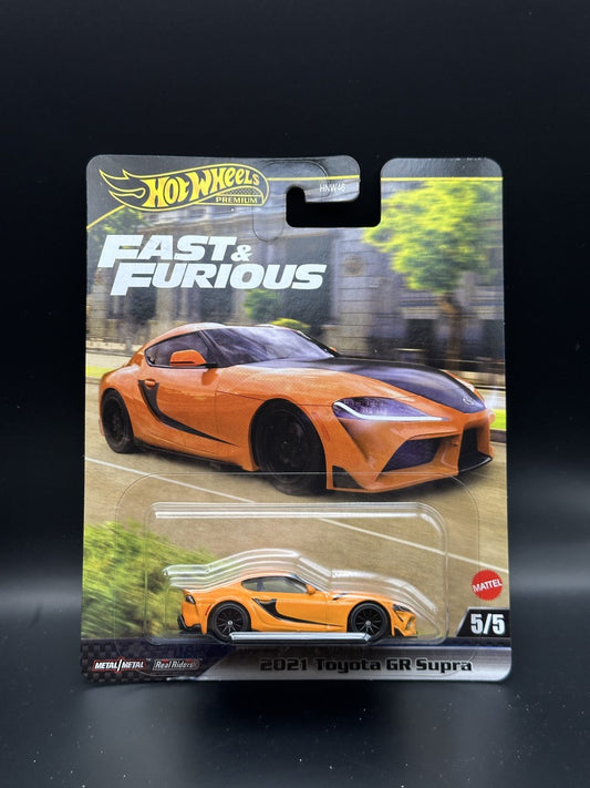 HOT WHEELS - 2021 TOYOTA GR SUPRA (2025) - MIX 3 - FAST AND FURIOUS 5/5