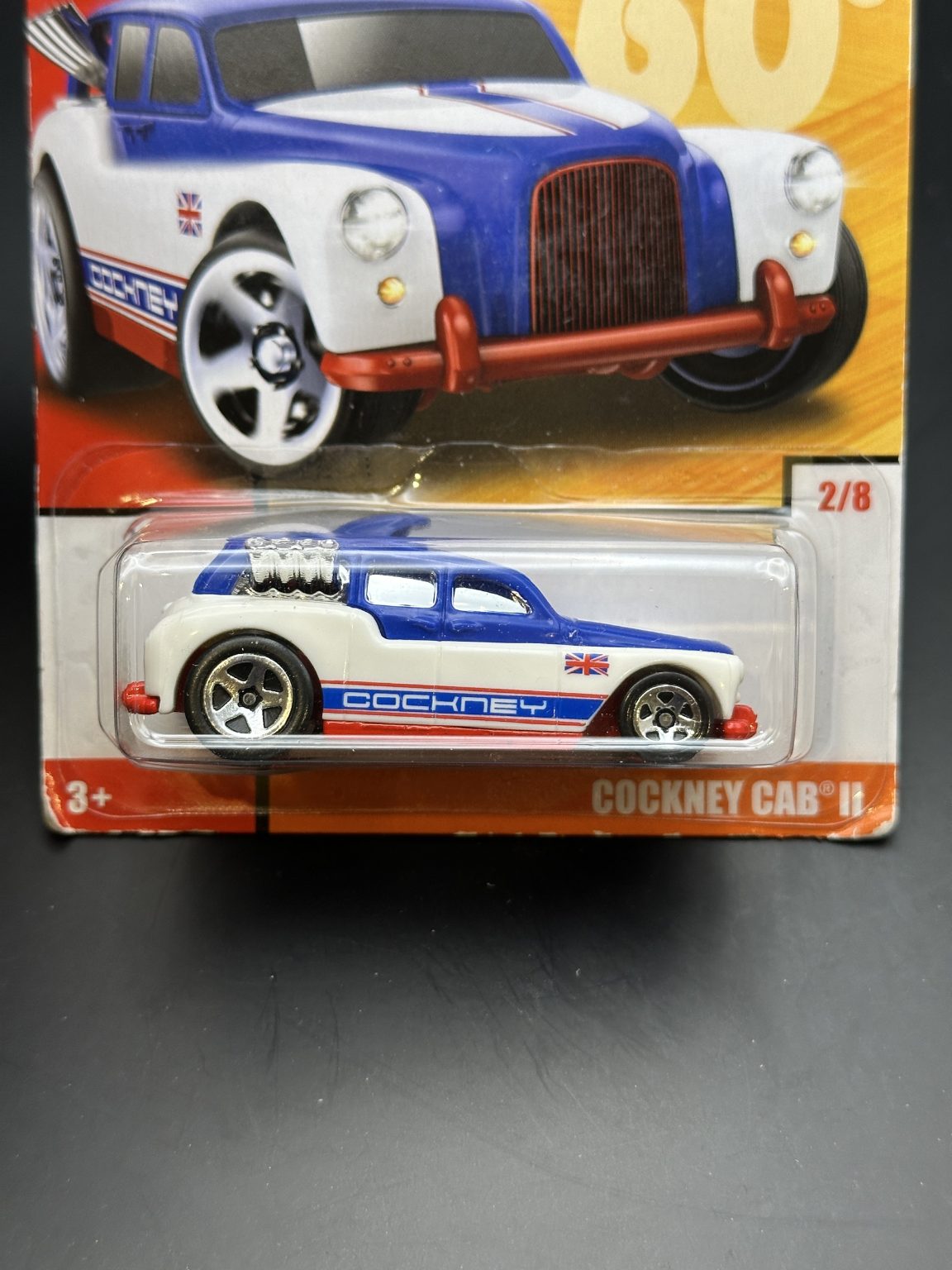 HOT WHEELS - COCKNEY CAB II (2019) - HW THROWBACK SERIES 2 2/8