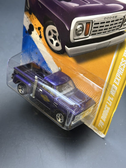 HOT WHEELS - 1978 DODGE LIL RED EXPRESS TRUCK (2012) - HW 2012 NEW MODELS 34/50