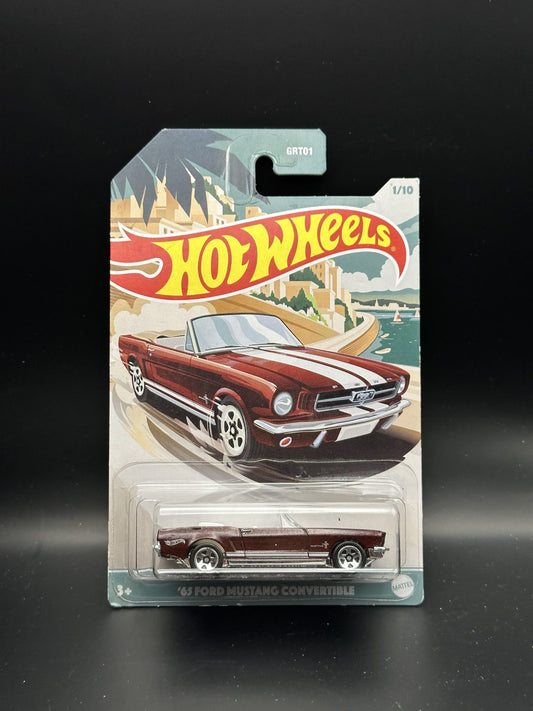 HOT WHEELS - 65 FORD MUSTANG CONVERTIBLE (2021) - HW CONVERTIBLES SERIES 1/10