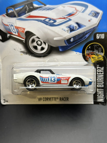 HOT WHEELS - 69 CORVETTE RACER (2016) - HW NIGHTBURNERZ 6/10