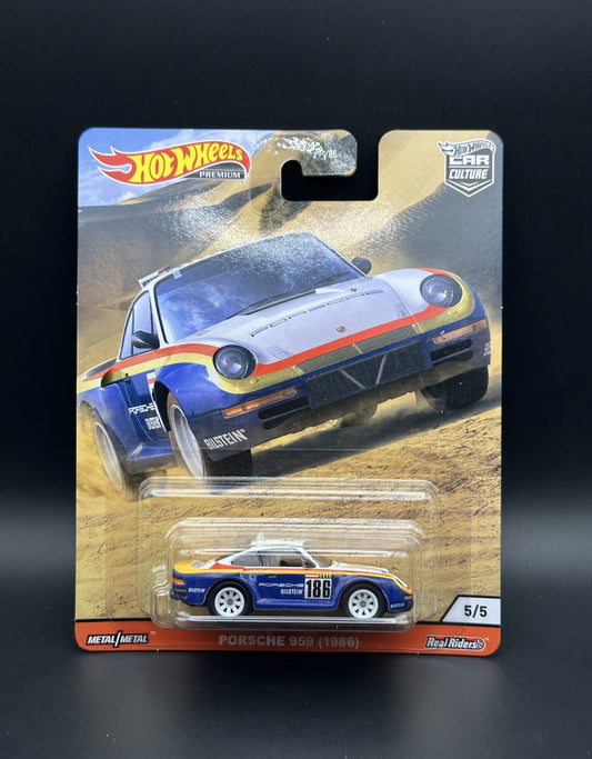 HOT WHEELS - PORSCHE 959 1986 (2020) - CAR CULTURE WILD TERRAIN 5/5
