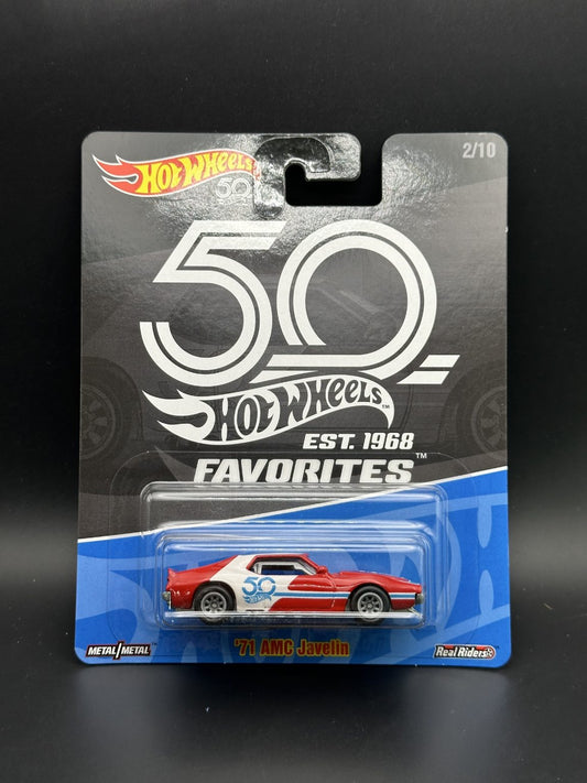 HOT WHEELS - 71 AMC JAVELIN (2018) - 50th ANNIVERSARY FAVORITES 2/10