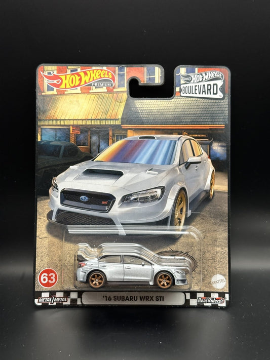 HOT WHEELS - 2016 SUBARU WRX STI (2022) - HW BOULEVARD #63