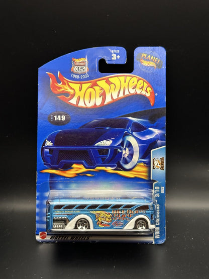 HOT WHEELS - SURFIN SCHOOL BUS (2003) - HW WORK CREWSERS 3/10