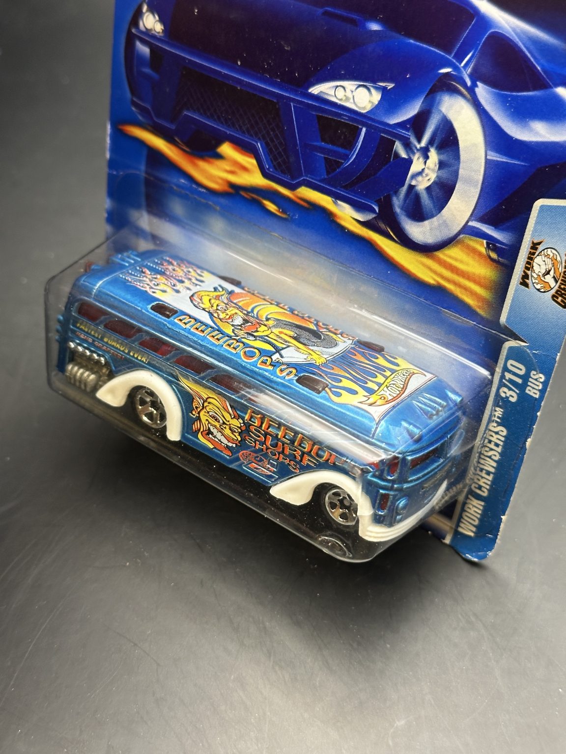 HOT WHEELS - SURFIN SCHOOL BUS (2003) - HW WORK CREWSERS 3/10