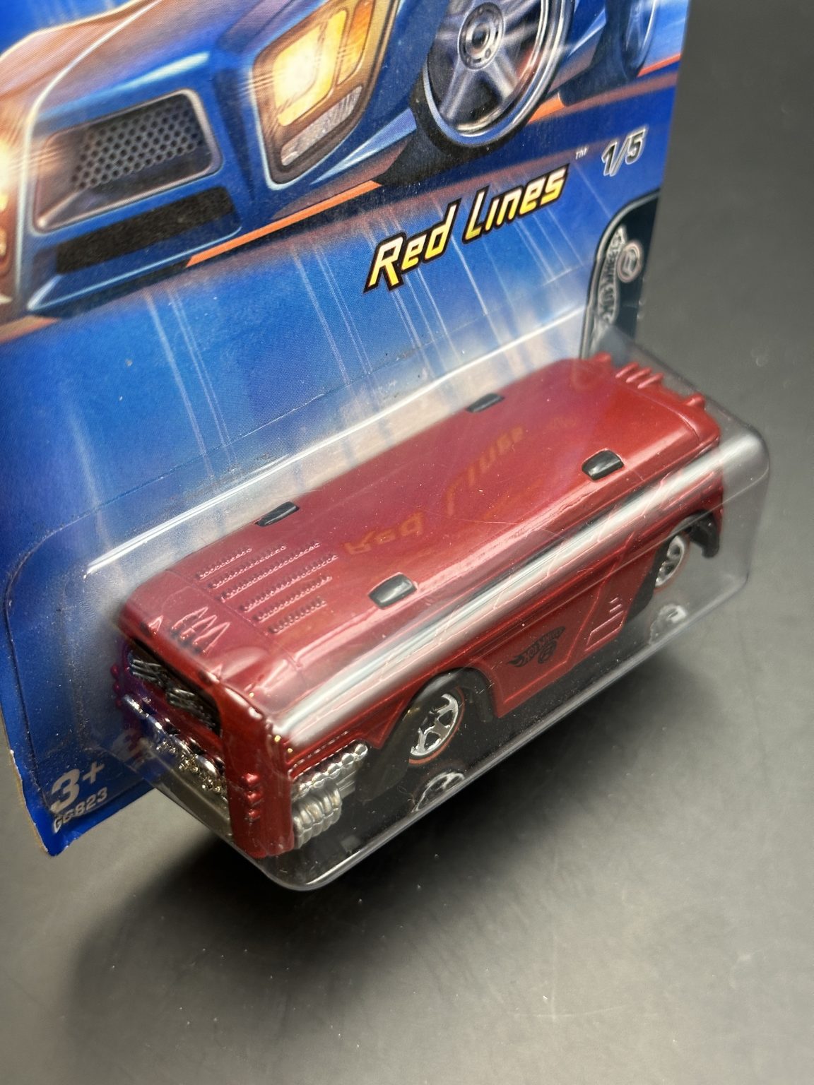 HOT WHEELS - SURFIN SCHOOL BUS (2005) - HW RED LINES 1/5
