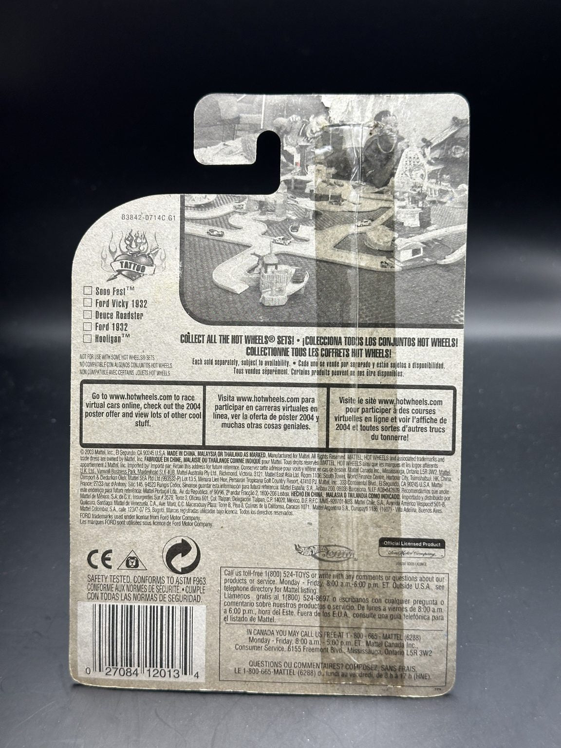 HOT WHEELS - 1932 FORD DELIVERY (2004) - HW TAT RODS 4/5