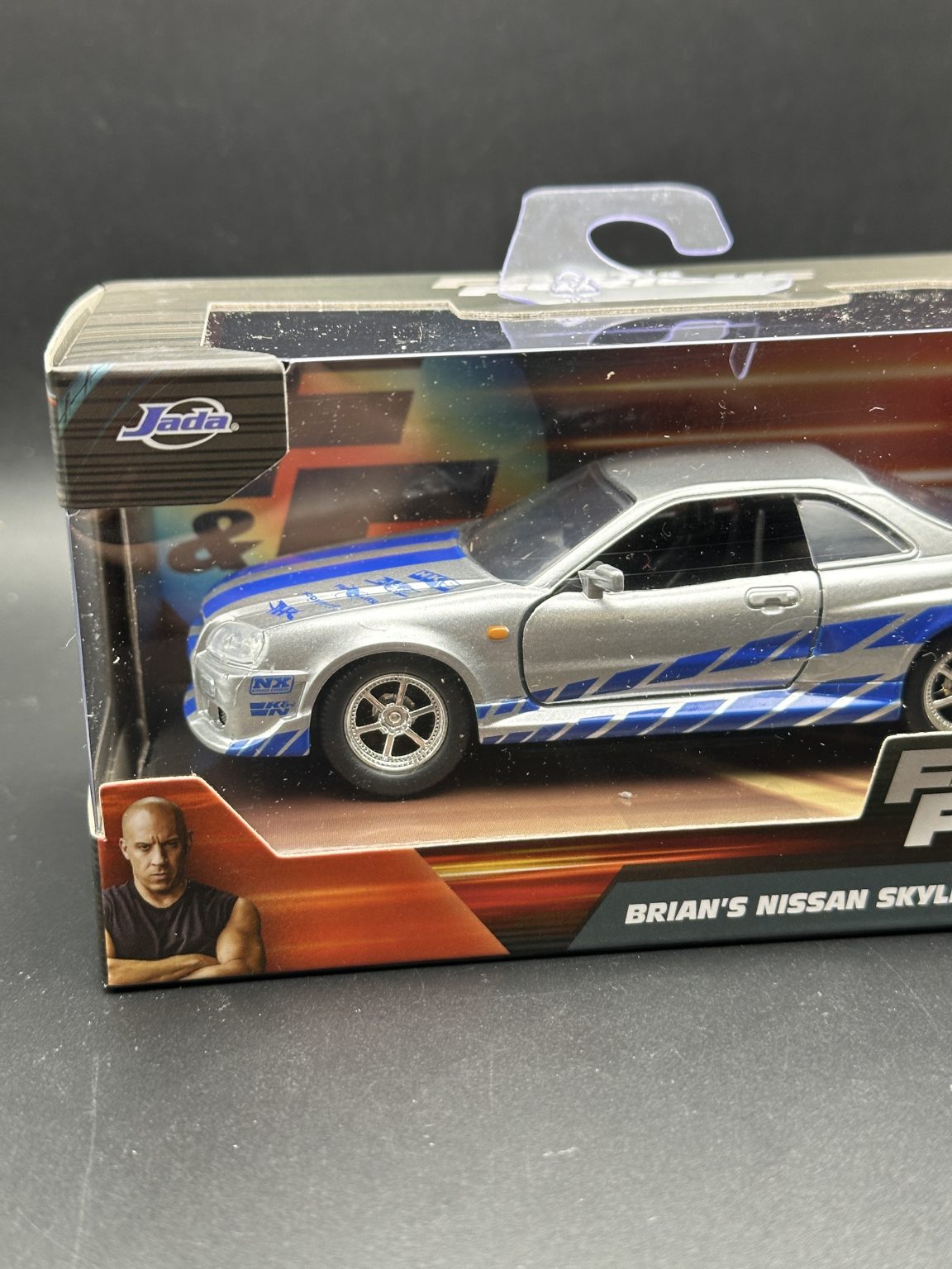 JADA DIECAST CARS - BRIAN’S NISSAN SKYLINE GT-R R34 - FAST FURIOUS 1/32 SCALE