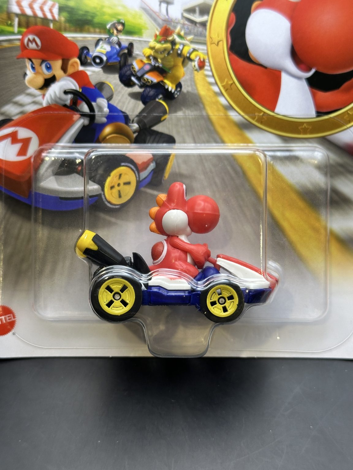 HOT WHEELS - RED YOSHI - STANDARD KART - MARIO KART