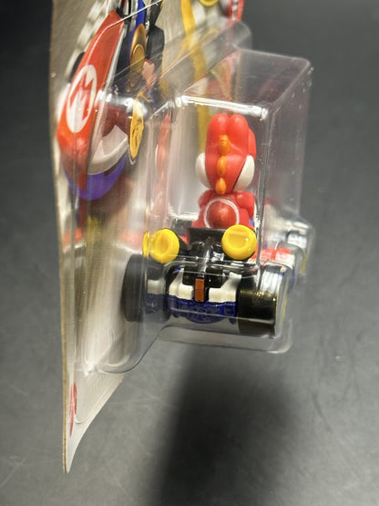 HOT WHEELS - RED YOSHI - STANDARD KART - MARIO KART