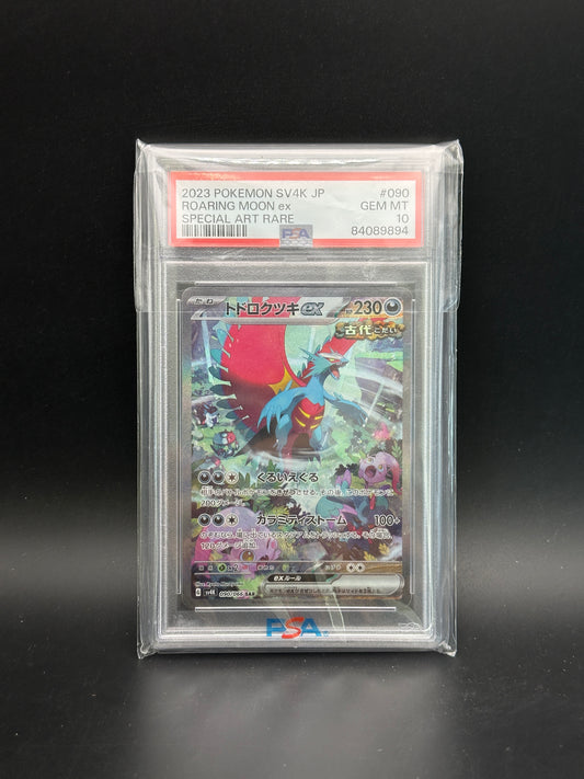 POKEMON TCG - PSA 10 GEM MINT - ROARING MOON EX ANCIENT ROAR JAPANESE