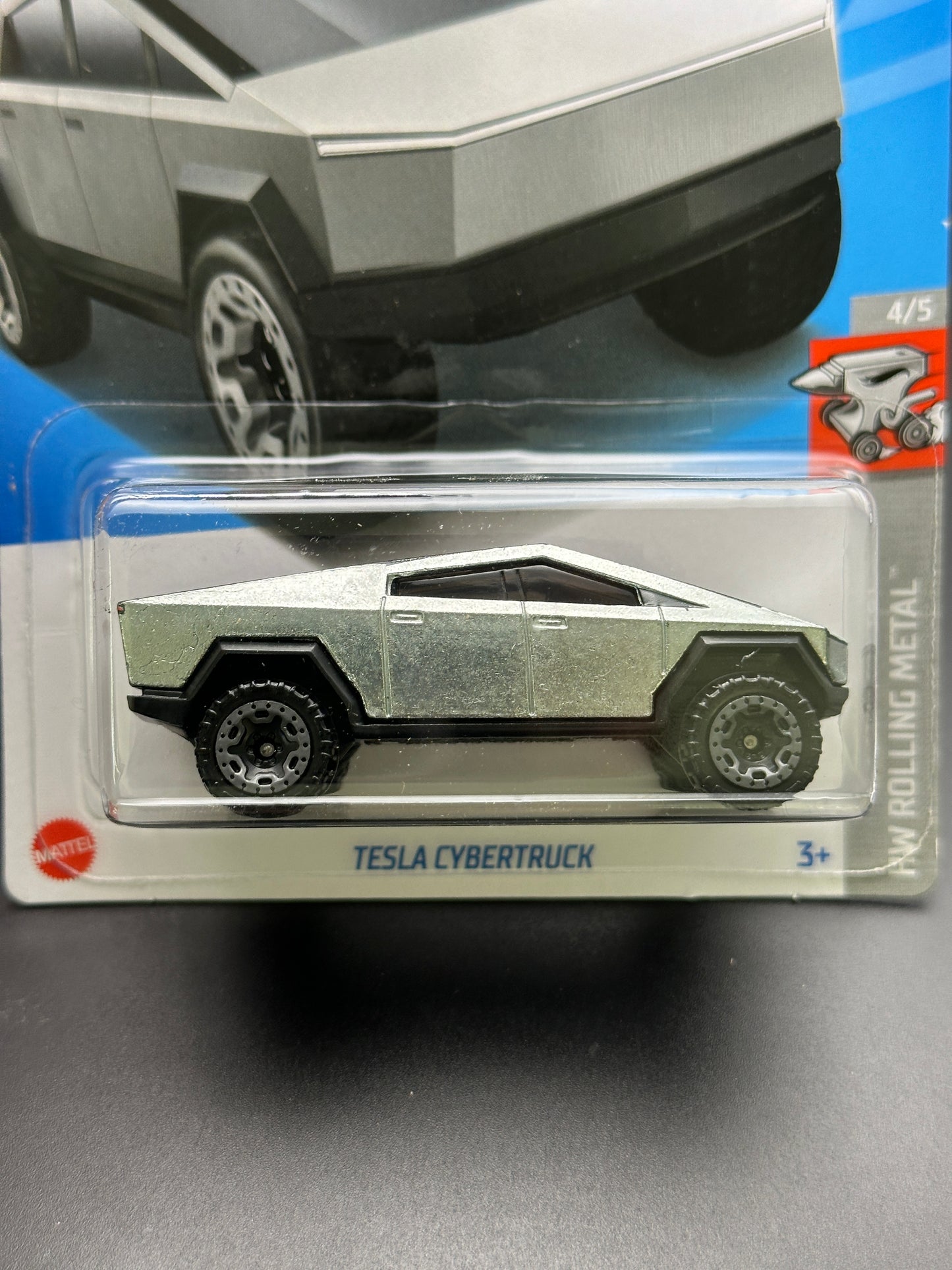 HOT WHEELS - TESLA CYBERTRUCK (2024) - HW ROLLING METAL 4/5