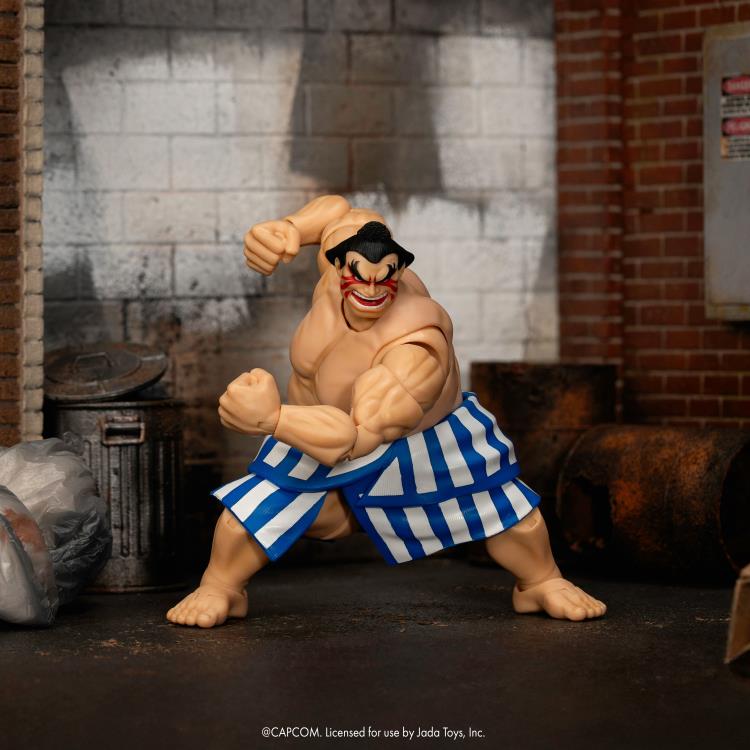 JADA ULTRA STREET FIGHTER 2 - E HONDA - DELUXE ACTION FIGURE