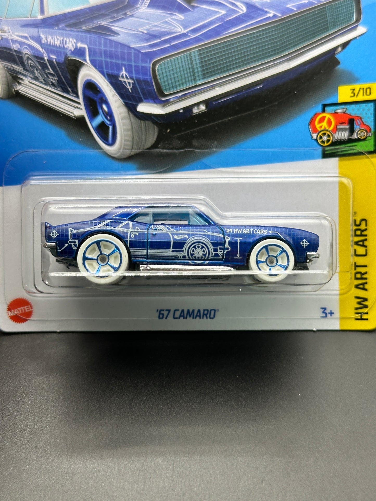 HOT WHEELS - 67 CAMARO (2024) - HW ART CARS 3/10